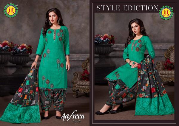 JT Afreen Vol-6 Fancy Cotton Printed Dress Materials